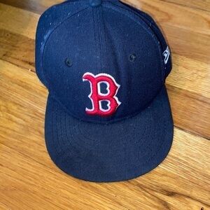 New Era fitted Red Sox toddler hat signs of use see pics.